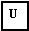 Zone de Texte: U