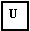 Zone de Texte: U