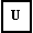 Zone de Texte: U