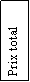 Zone de Texte: Prix total