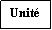 Zone de Texte: Unit