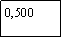 Zone de Texte: 0,500
